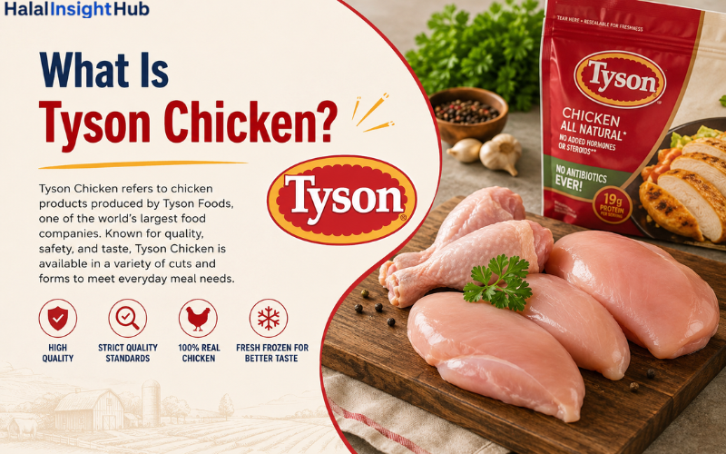 is tyson chicken halal