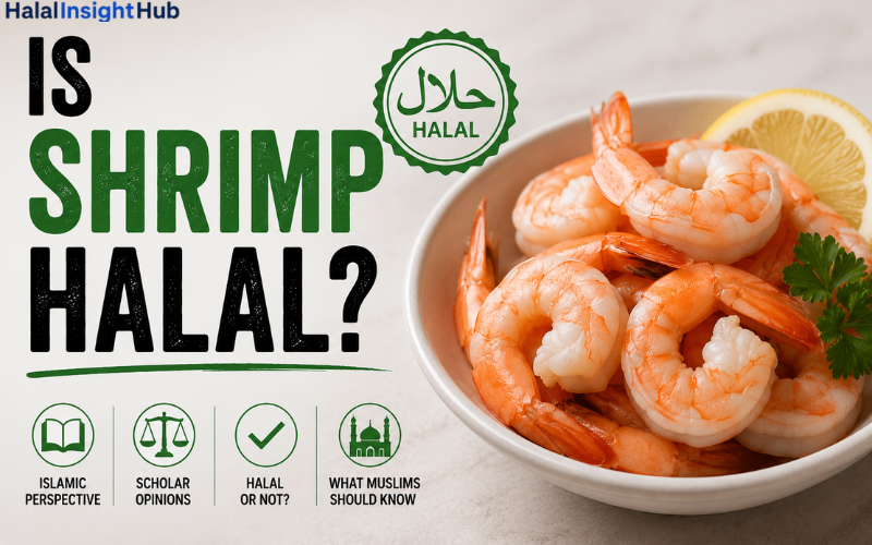is shrimp halal