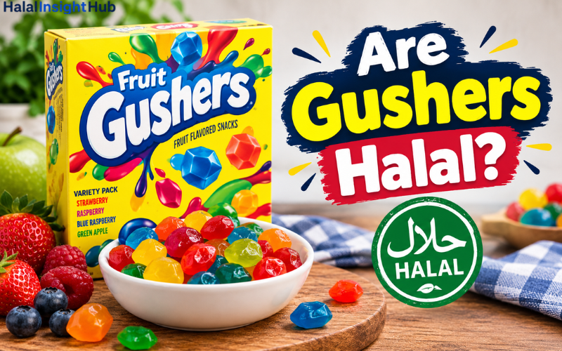 are gushers halal