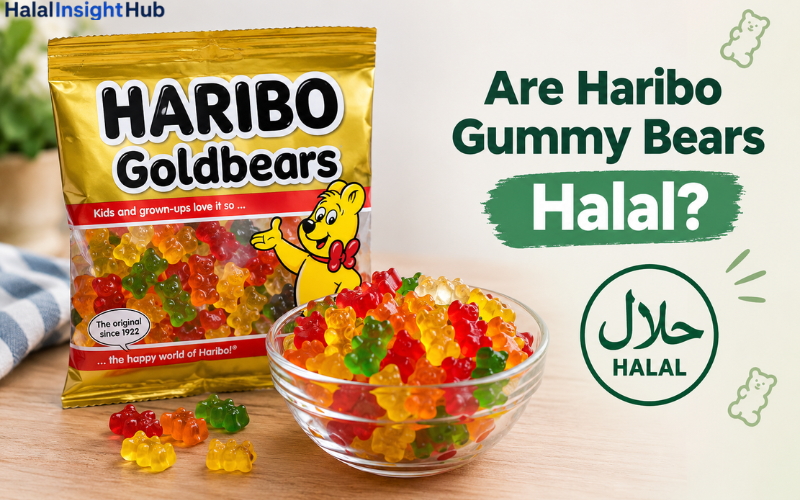 are haribo gummy bears halal