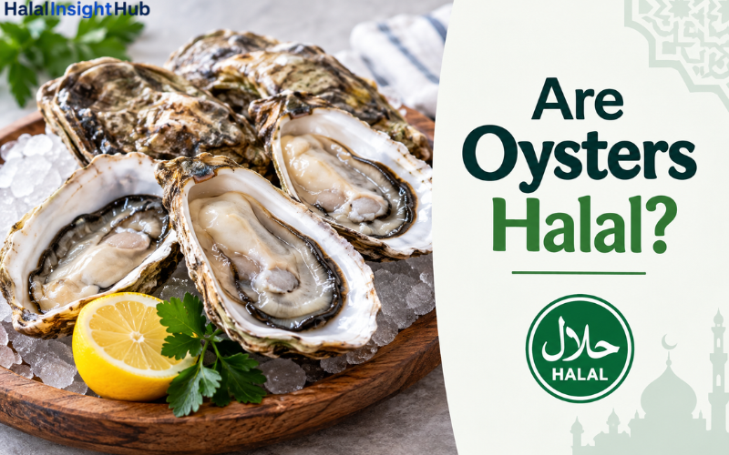 are oysters halal