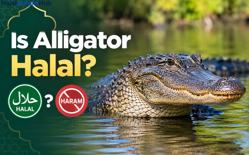 is alligator halal