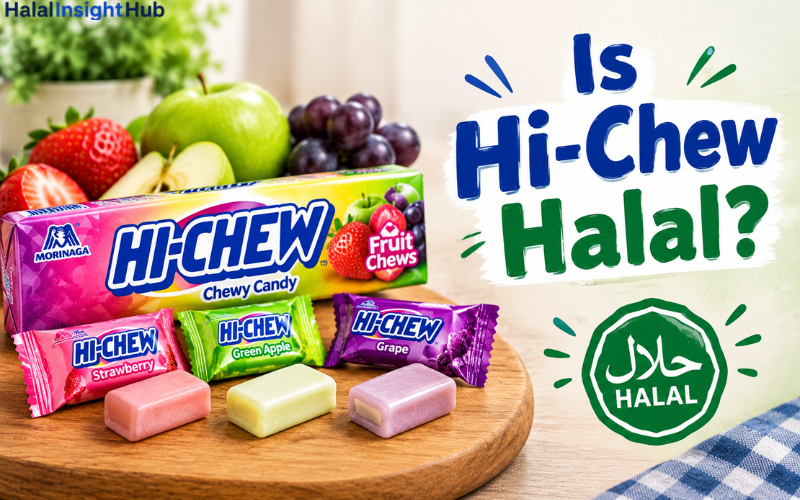 is hi-chew halal