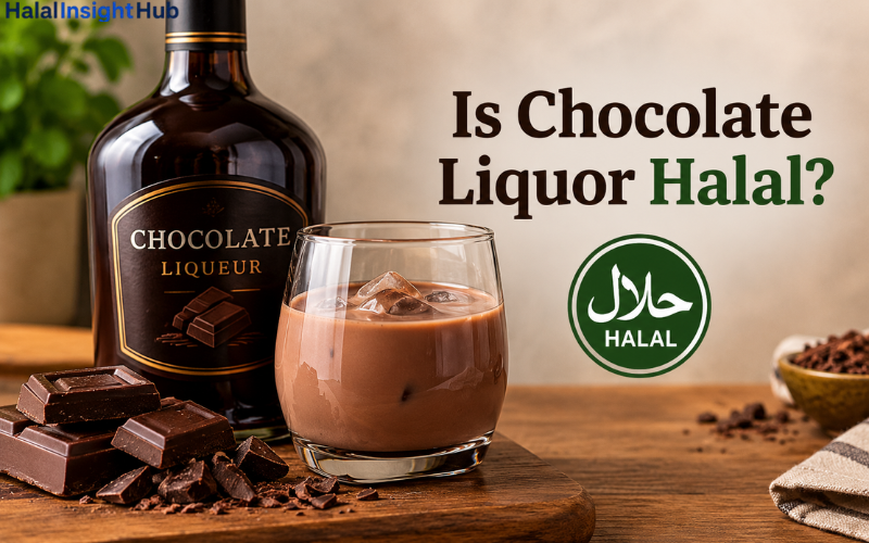 is chocolate liquor halal