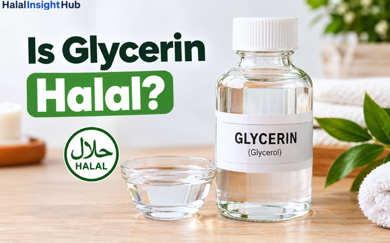 is glycerin halal