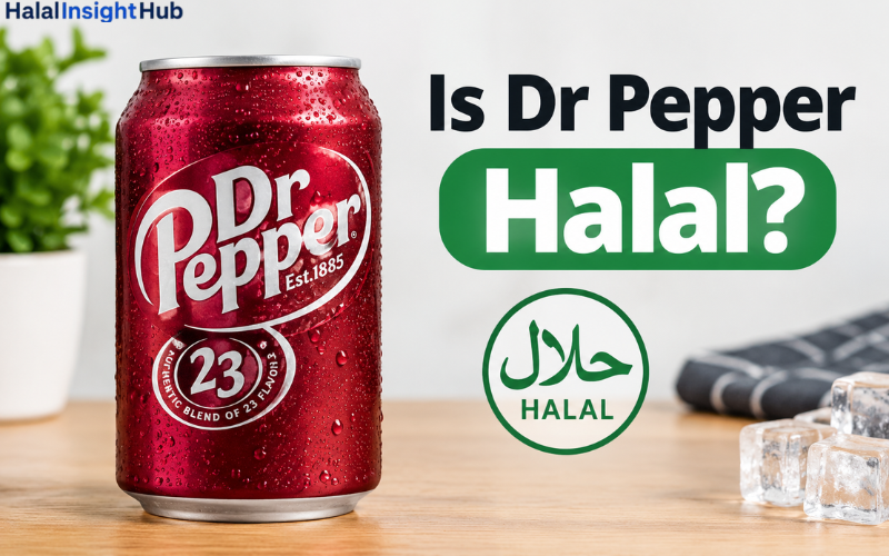 is dr pepper halal
