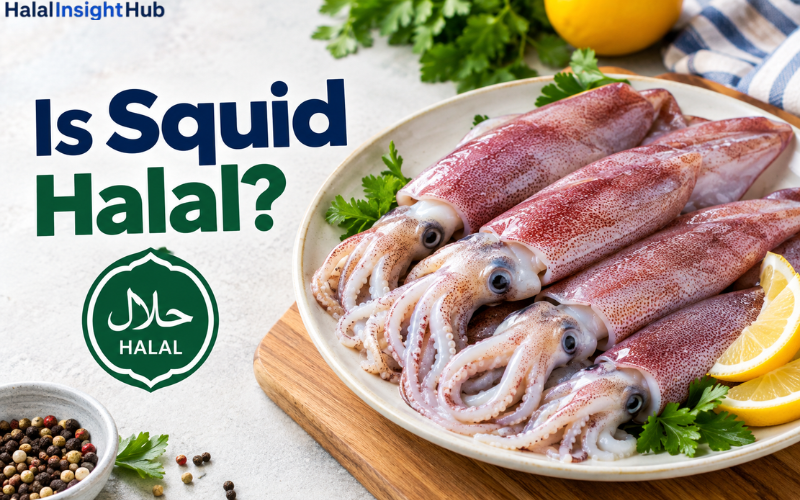 is squid halal