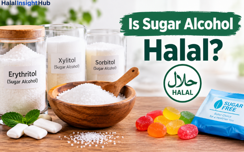 is sugar alchohol halal