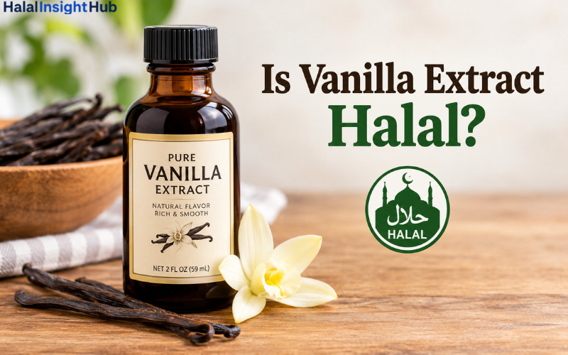 is vanilla extract halal